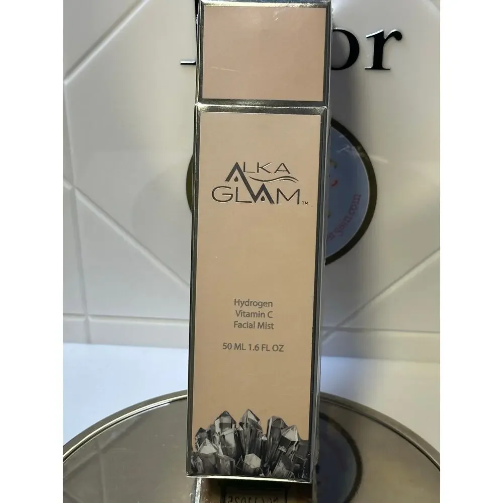 Alka Glam Hydrogen Vitamin C Facial Mist 50ML - NEW